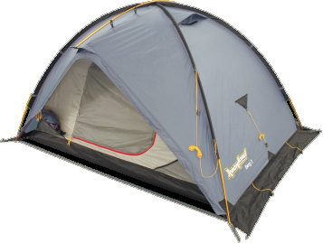Палатка RockLand Berg 3, трехместная, серый цвет